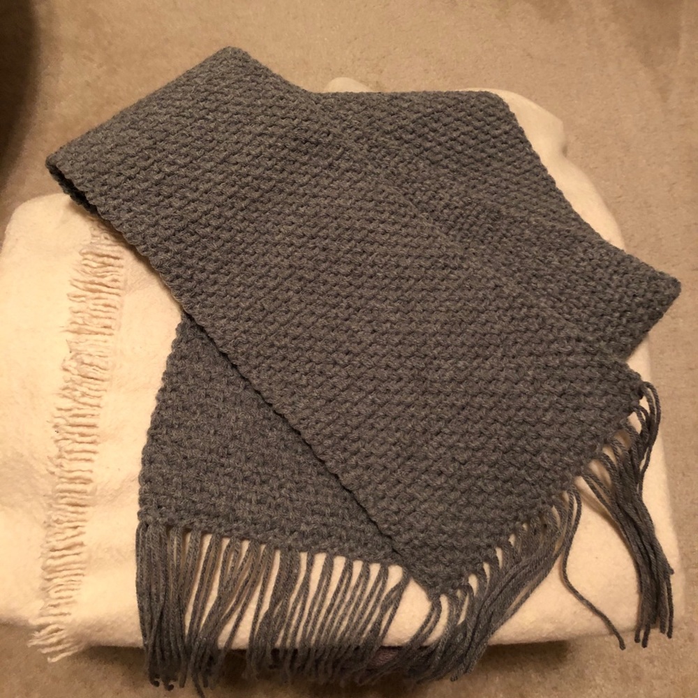 Handmade crochet scarf